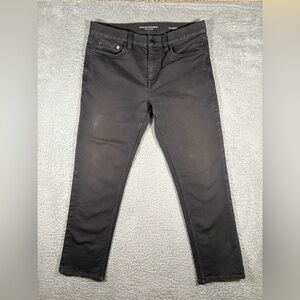 Banana Republic Traveler Pants Mens 31x27 Gray Slim Fit Chino Stretch Comfort